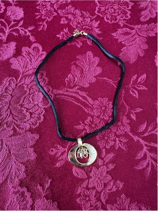 Dior Jewelry - Women's Dior Black & Gold Charms & Choker Necklace
